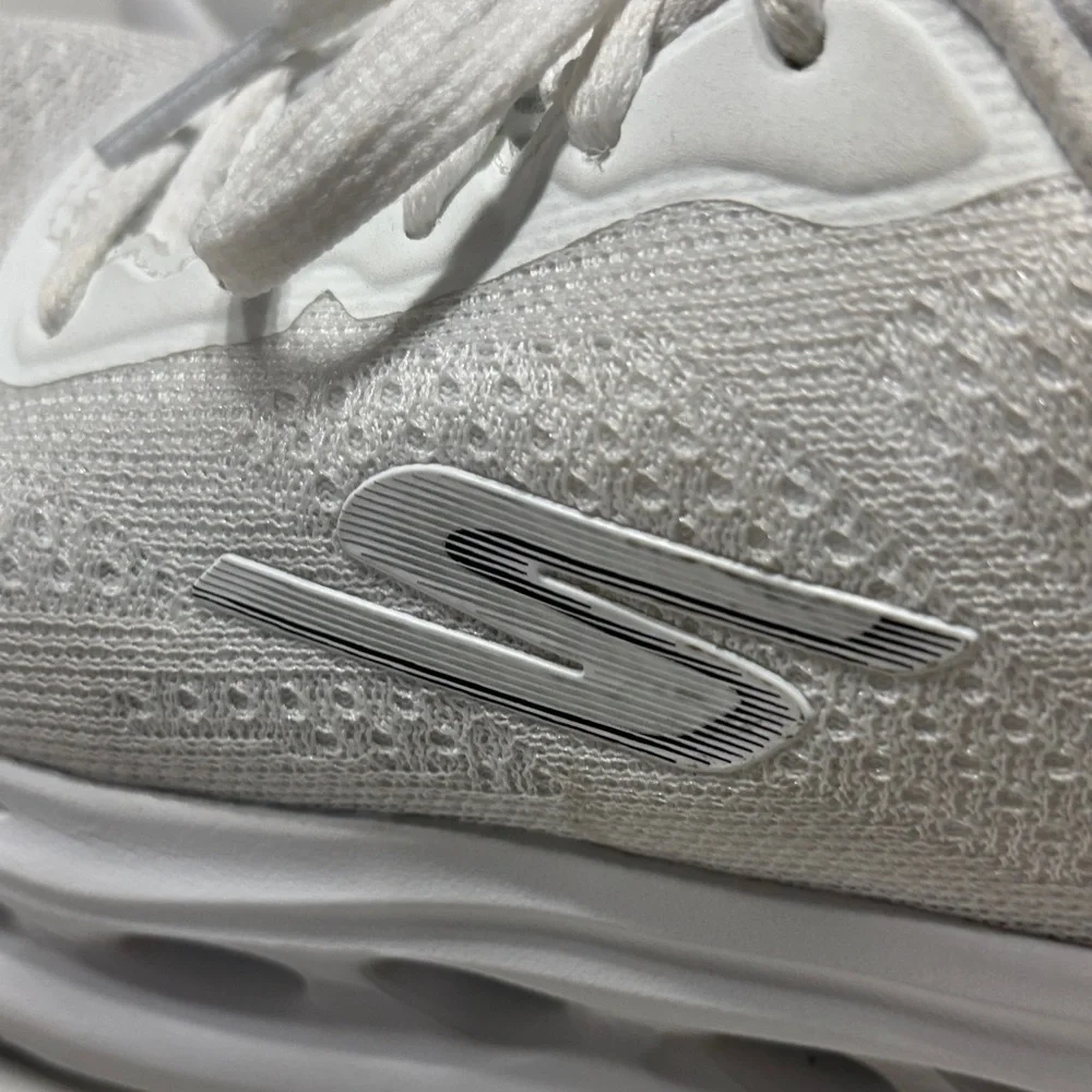 Skechers Women's White Slip-On Sneakers - Picture 17 of 17